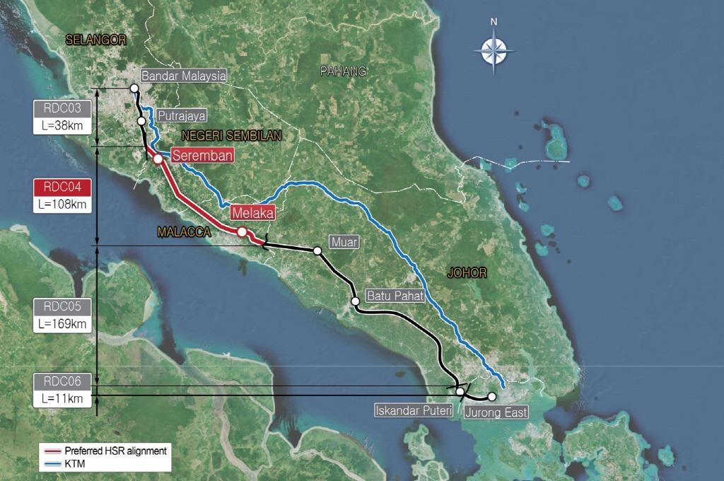 Reference Design Consultant 04 (RDC04) for the Kuala Lumpur - Singapore High Speed Rail